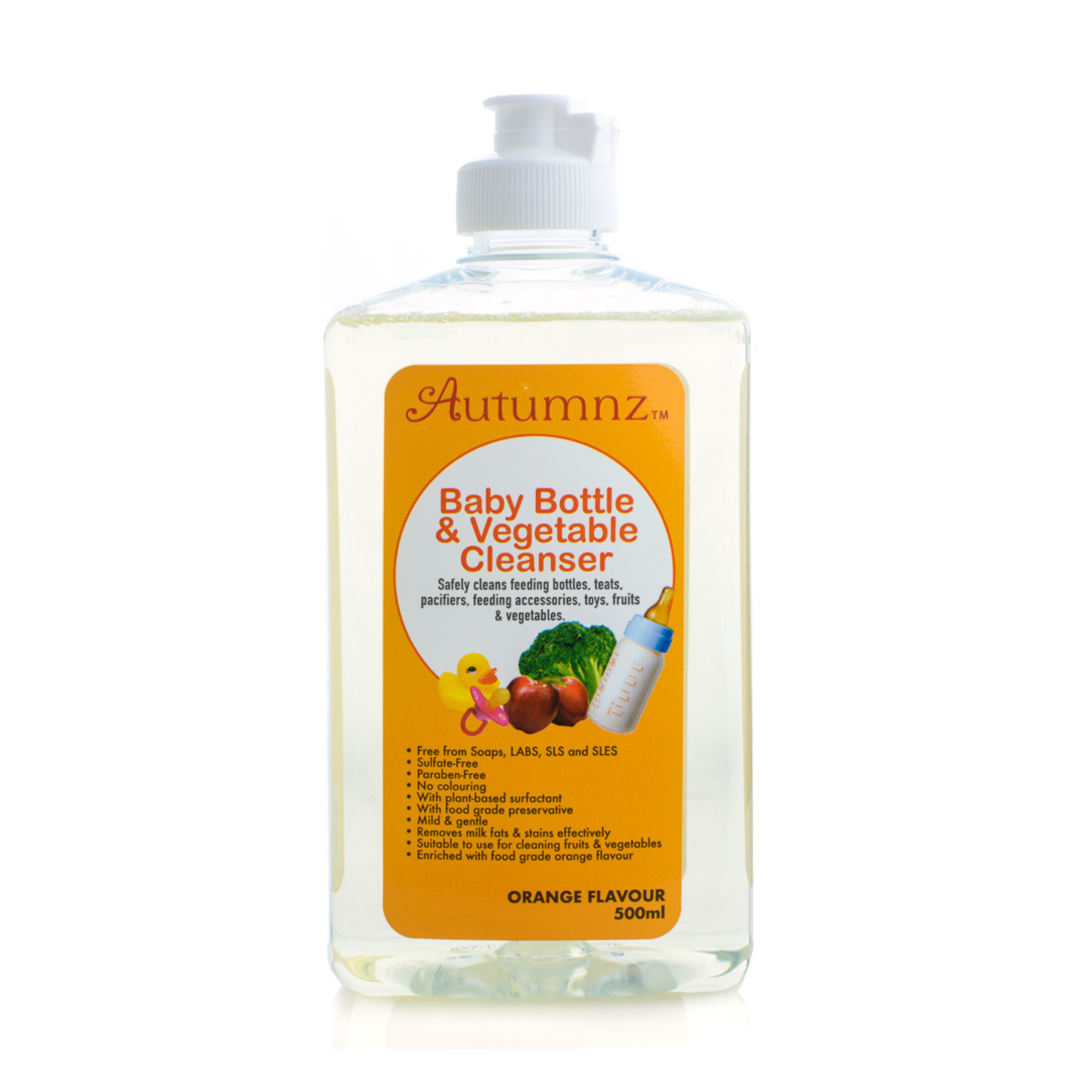 ATZ ORANGE Autumnz baby bottles