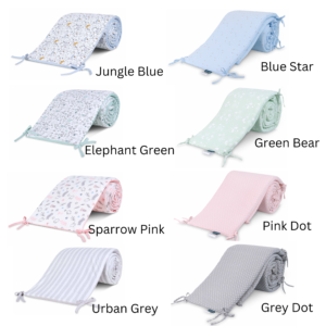 Comfy Living Cot Bumper