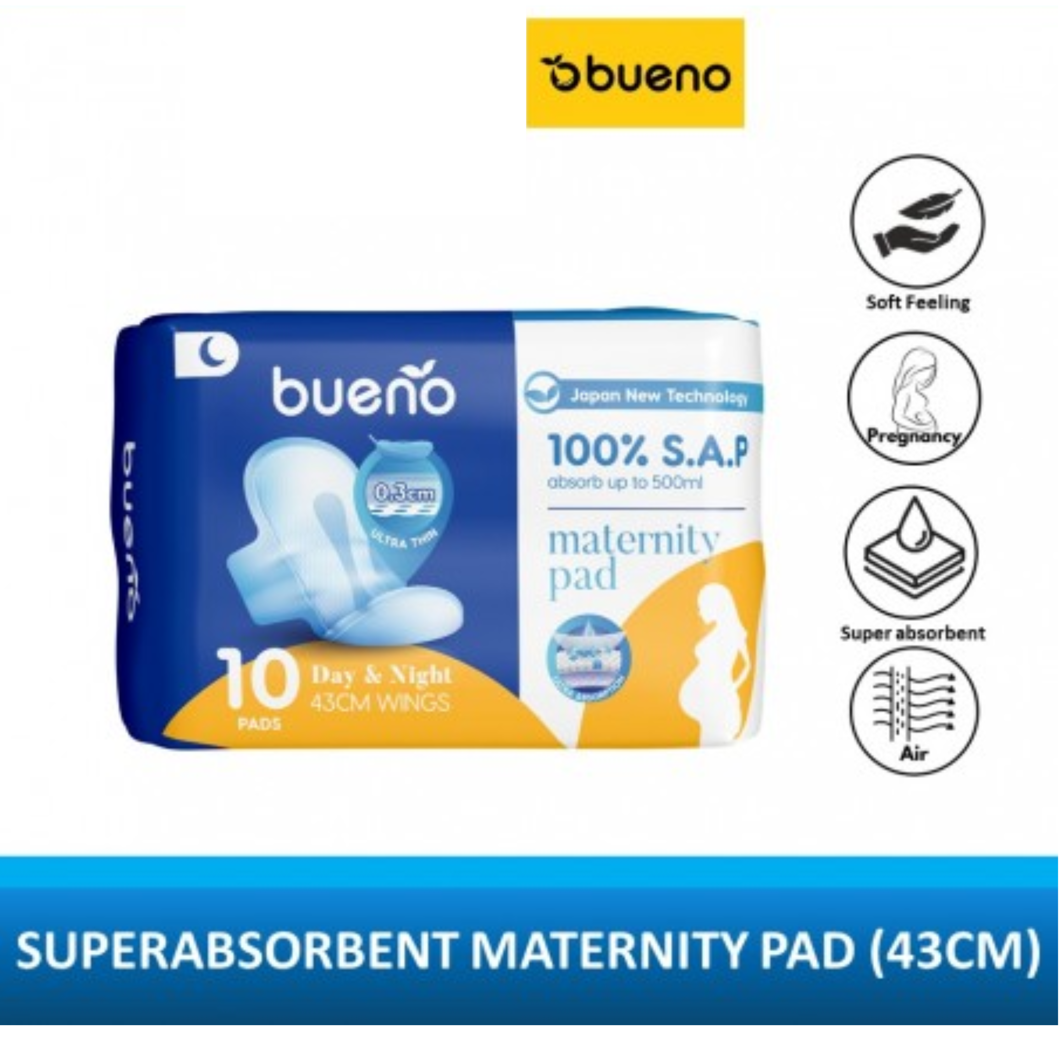bueno maternity pad 2