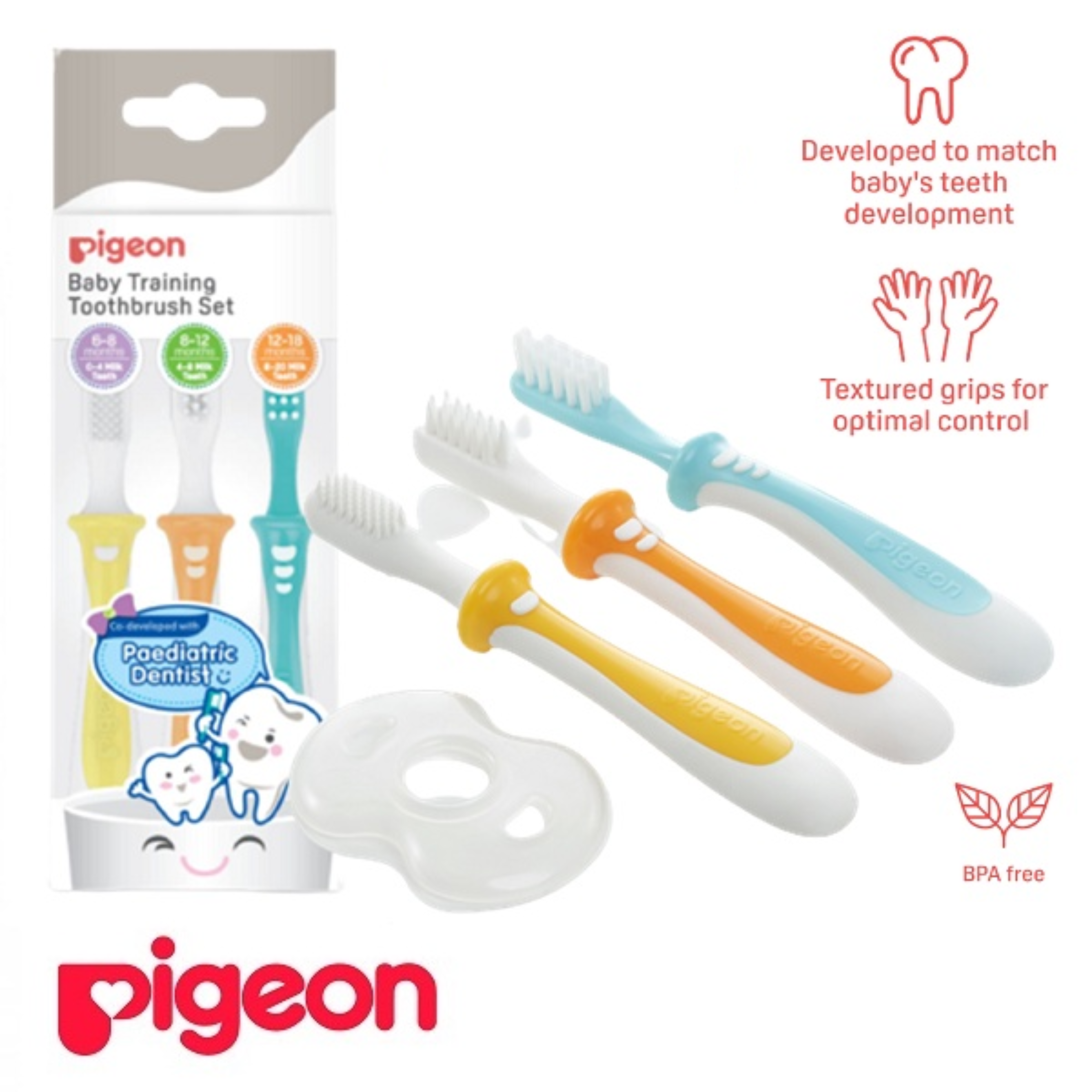 pigeon toothbrush training set 2